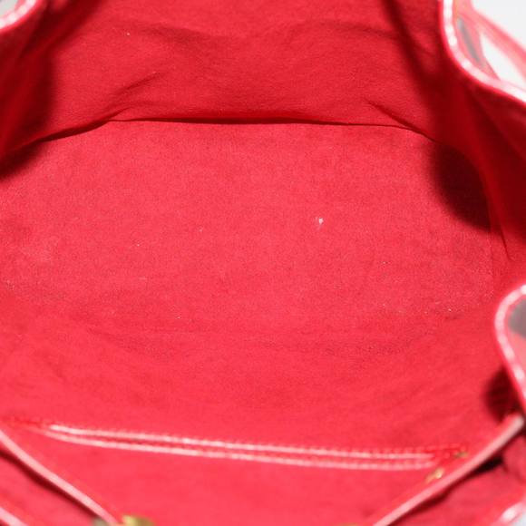 LOUIS VUITTON Epi Montsouris MM Backpack Monaco 700th Red LV Auth 47479 - Picture 10 of 16